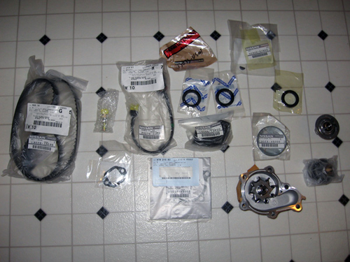 Z31 Timing Belt Kit Parts